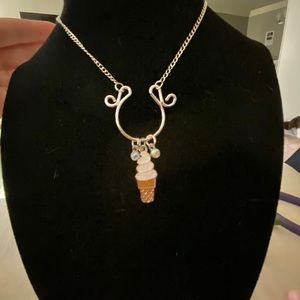 Ice Cream Cone Necklace